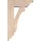 Ekena Millwork Imperial Traditional Smooth Bracket w/ Offset Brace, Douglas Fir, 5 1/2"W x 14"D x 22"H BKT0604X14X22IMP01SDF - alternate 4